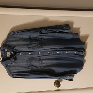 Levi's denim, chambray shirt